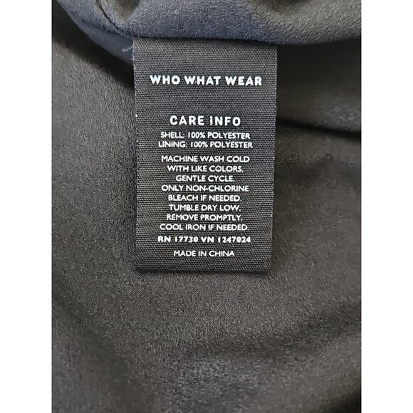 Womens Who What Wear Fit Flare Ruffle Dress Sz Med whimsigoth fairygrunge party - Picture 9 of 9